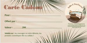 Carte cadeau 20€
