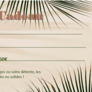 Carte cadeau 60€